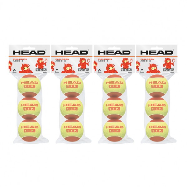 Head TIP - I Red Tennis Ball (Per Dozen)